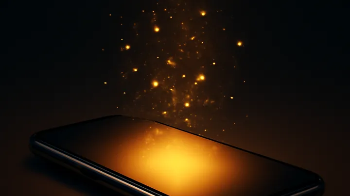 991JILI COM Modern phone with glowing screen